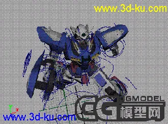 3D打印模型EXIA！Setsuna ·F· Seiei！Pursuit goal ！！的图片