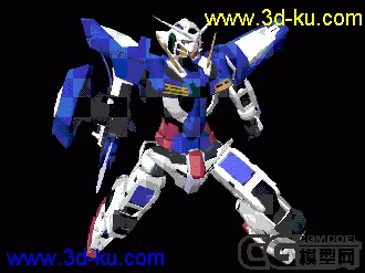 3D打印模型EXIA！Setsuna ·F· Seiei！Pursuit goal ！！的图片