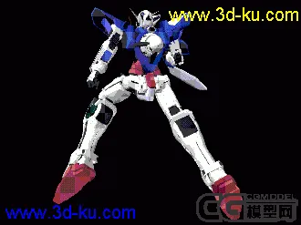 3D打印模型EXIA！Setsuna ·F· Seiei！Pursuit goal ！！的图片