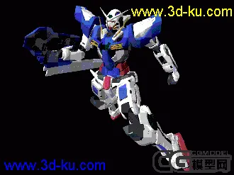 3D打印模型EXIA！Setsuna ·F· Seiei！Pursuit goal ！！的图片