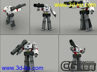 3D打印模型老版威震天的图片