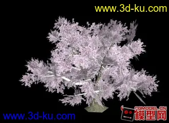 3D打印模型[首发]樱花大树带动作！的图片