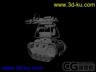 3D打印模型小坦克的图片