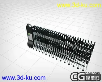 3D打印模型电动门的图片