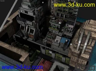 3D打印模型自己做的一个虚拟场景的图片