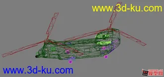 3D模型下载-军用直升飞机的图片