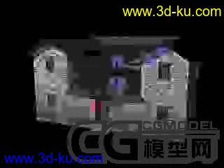 3D打印模型民居一个——徽派建筑的图片