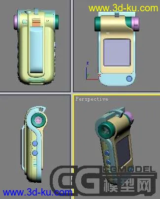 3D打印模型《精模》手机一个+全部贴图的图片