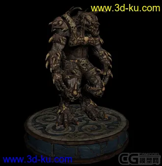 3D打印模型虚幻竞技场3 怪物的图片