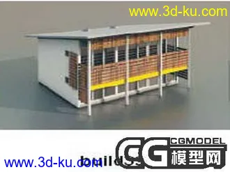 3D打印模型一个欧式小房子,有人，下的多了才上材质包的图片