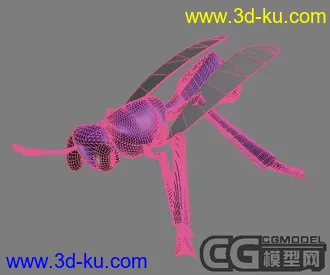 3D打印模型（蜜蜂+贴图）精模的图片