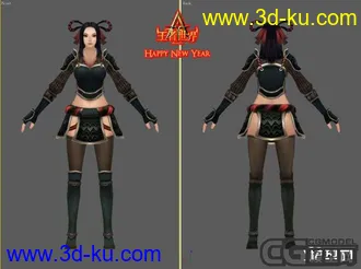 *春节快乐*《王者世界(Atlantica)》佣兵模型[回合制网游][韩Ndoors]的图片