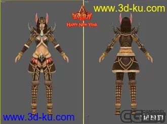 *春节快乐*《王者世界(Atlantica)》佣兵模型[回合制网游][韩Ndoors]的图片