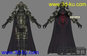 3D打印模型盔甲武士的图片