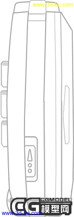 3D打印模型PSP-倒角半高模的图片