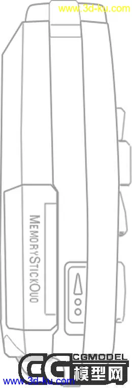 3D打印模型PSP-倒角半高模的图片