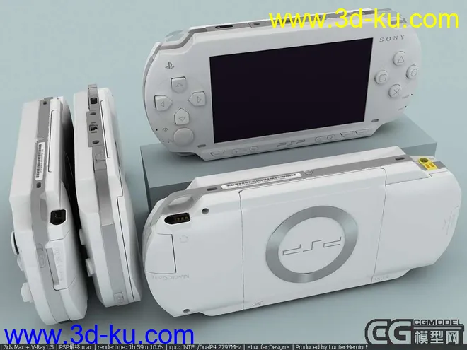 PSP-倒角半高模模型的图片1