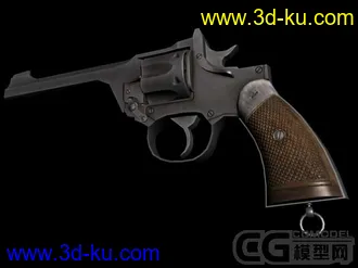 3D打印模型我做的简模左轮枪的图片