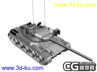 3D打印模型坦克的图片