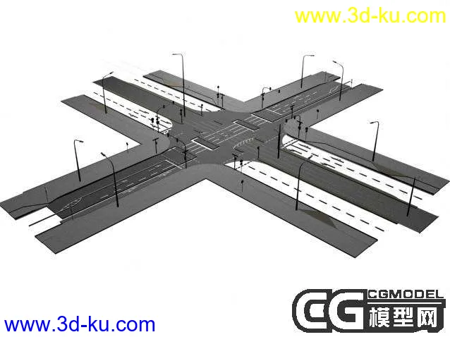 十字路口模型的图片1
