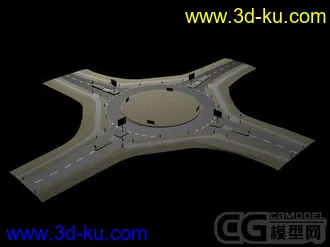 3D打印模型道路的图片