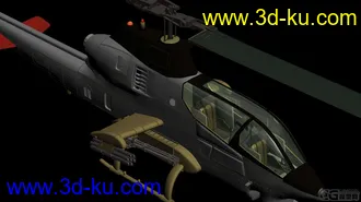 3D打印模型眼镜蛇直升机（高精）的图片