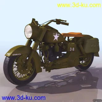 3D打印模型摩托车的图片