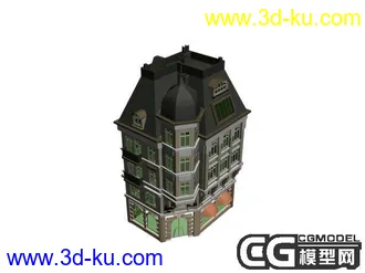 3D打印模型房屋--5  个的图片