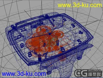 3D打印模型绝对首发原创闹钟一个的图片