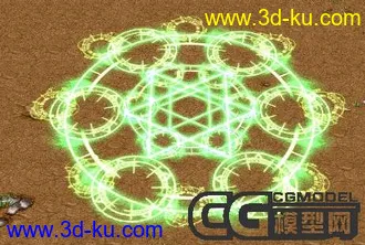 3D打印模型我喜欢的4个光环的图片