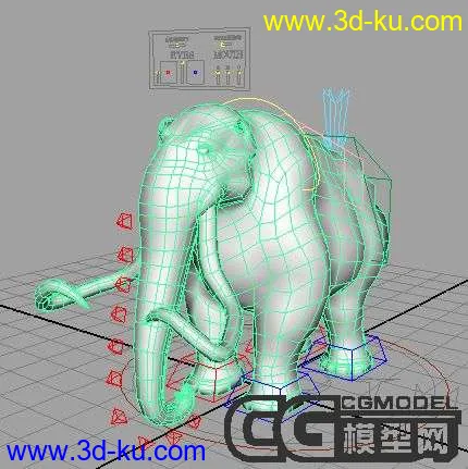 好像冰河世纪的象模型的图片1