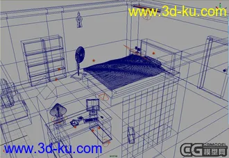 3D打印模型原创家居（有完整打光）的图片