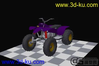 3D打印模型沙灘車  檔案格式  obj  3ds  lwo的图片