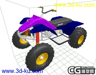 3D打印模型沙灘車  檔案格式  obj  3ds  lwo的图片