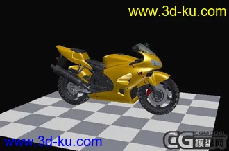 3D打印模型HONDA 機車 3ds   obj的图片