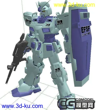 3D打印模型GUNDAM RX78-3   lwo  6kt的图片