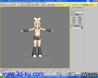 鏡音3D模型的图片