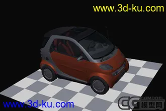 3D打印模型smart  3ds lwo 有內構的图片