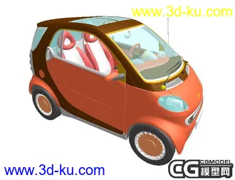 3D打印模型smart  3ds lwo 有內構的图片