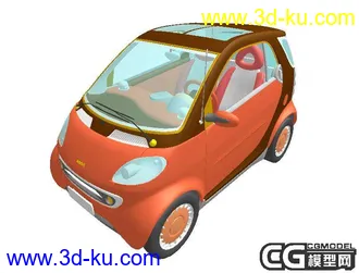 3D打印模型smart  3ds lwo 有內構的图片