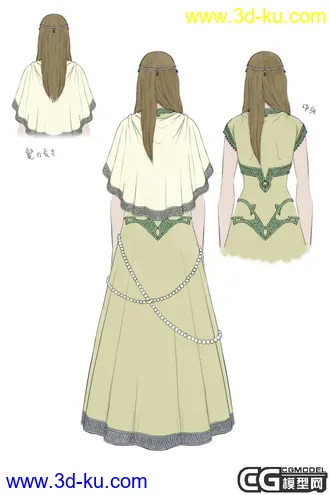 公主模型下载的图片