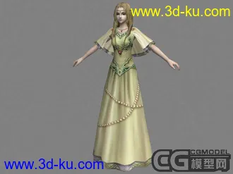 公主模型下载的图片