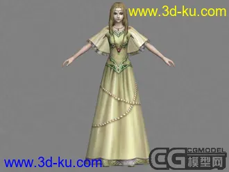 公主模型下载的图片