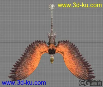 3D打印模型【卡尔共享44】《最后的遗迹》BOSS龙和怪鸟[次世代][日本SE]的图片