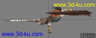 3D打印模型【卡尔共享44】《最后的遗迹》BOSS龙和怪鸟[次世代][日本SE]的图片