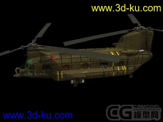 3D打印模型运输直升机的图片