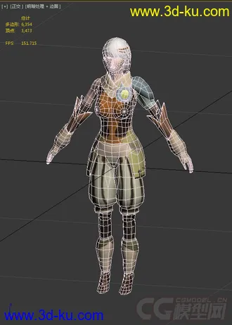 第二次临摹大赛的模型的图片