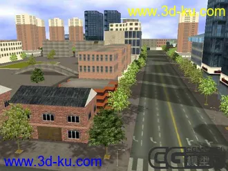 3D打印模型北京市五道口地铁站周边环境的图片