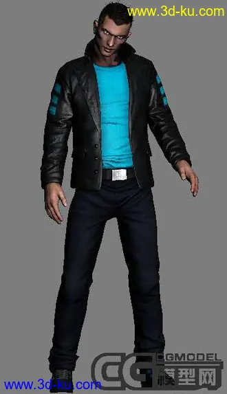 3D打印模型镜之边缘.男boss的图片