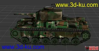 3D打印模型日本坦克的图片